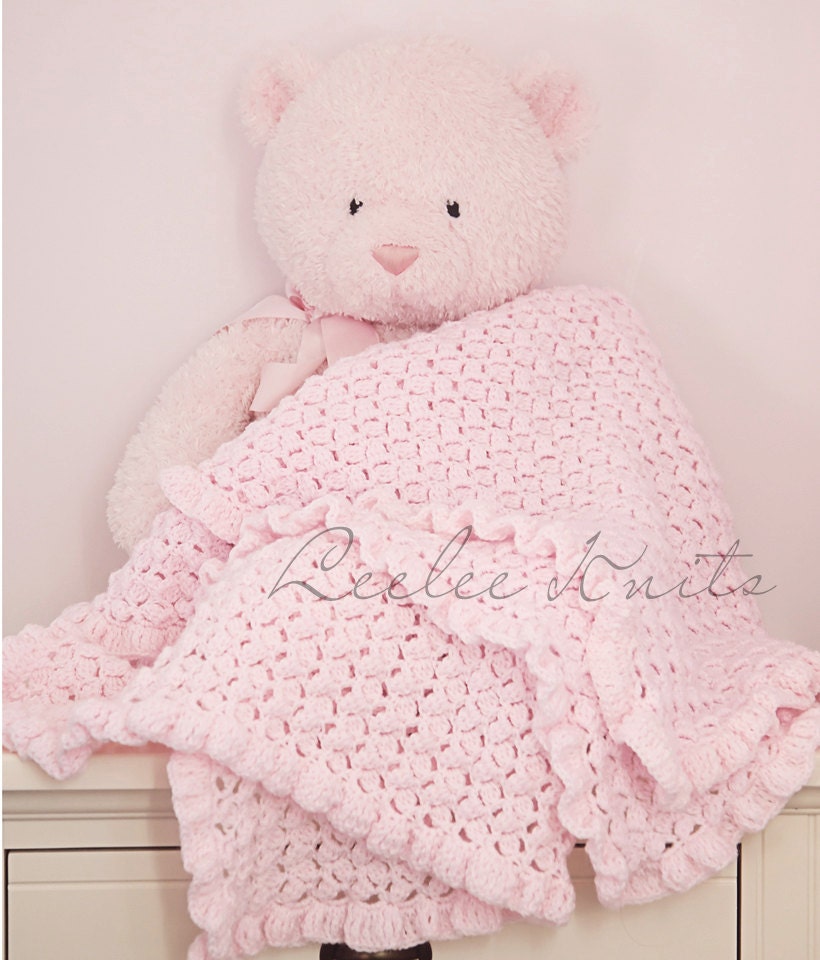 Pattern Crib Crochet Baby Blanket Pattern