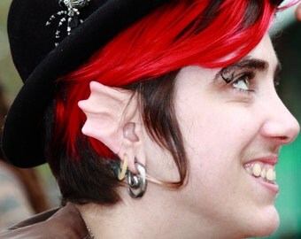 Custom Painted Mermaid Sea Dragon Cosplay Latex Elf Ear