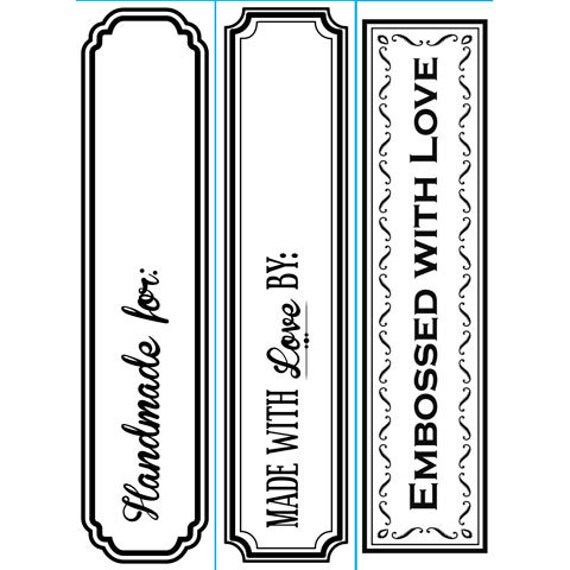 Darice® Embossing Folder Border Set Handmade by ThisNThatByTracy