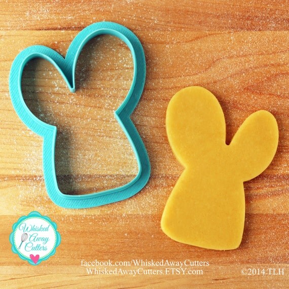 Bun Bun Cookie Cutter Three Sizes Blue by WhiskedAwayCutters