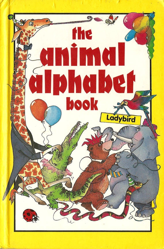 the animal alphabet book Ladybird Books