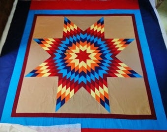 Lakota star quilt | Etsy