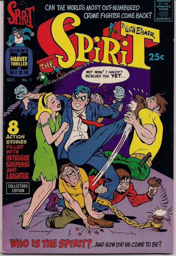 The SPIRIT 1 WILL EISNER Harvey Comics 1966 Full Color