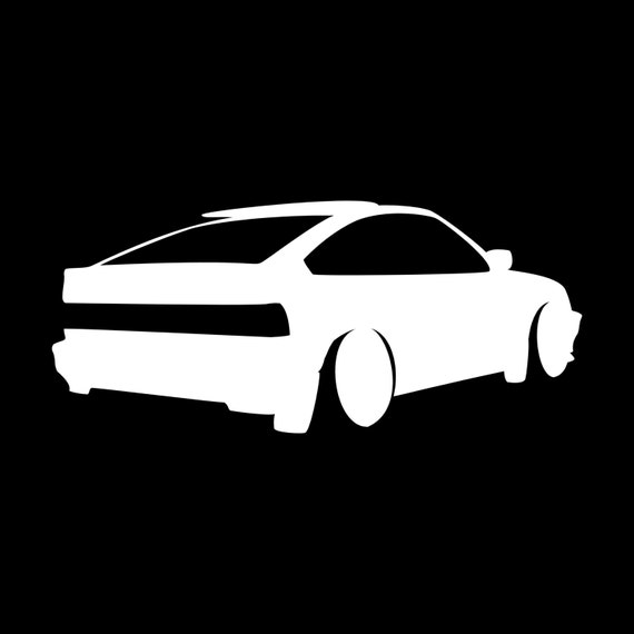 Honda crx sticker #2