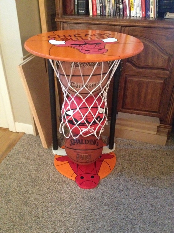 Basketball End table or side table.