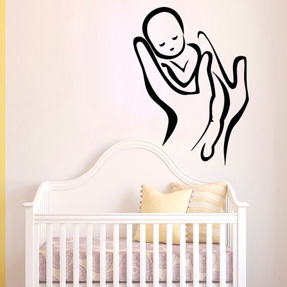 Wall Decals Mothercare Baby In Mom's Hands by