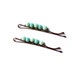 pale blue bobby pins - set of 2
