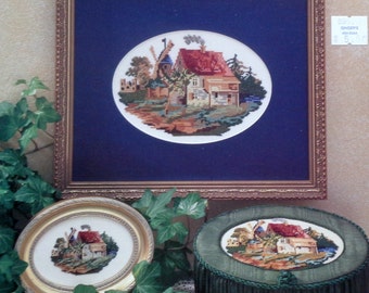 Jodi Merusi Vintage Designs KATRINA's COTTAGE - Counted Cross Stitch Pattern Chart