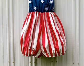 American Hero Vinyl Romper Set with Waist Cincher and Garters
