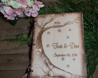 Guest Book, Wedding Guest Book, Personalized Guest Book,Wedding Gift, Anniversary Gift, Bride and Groom,Bridal Shower Book,Photo Album