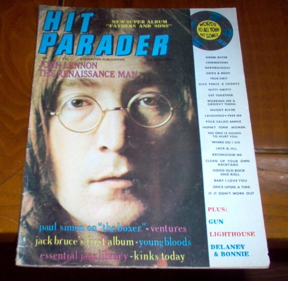 Hit Parader Magazine 1969 Beatles The Kinks Youngbloods Gene