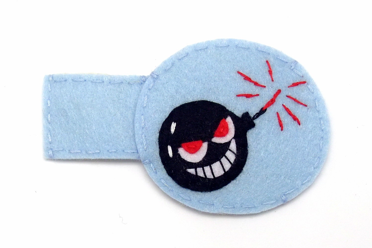 Handmade fun lazy eye patch felt eye patch fabric eye patch