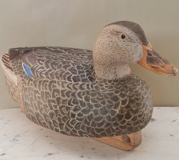 HandCarved Painted Tupelo Wood and HighDensity Cork Working