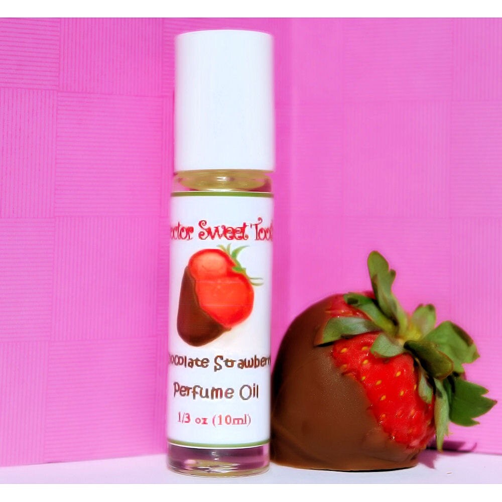 Chocolate Strawberry Perfume Oil RollOn by doctorsweettooth