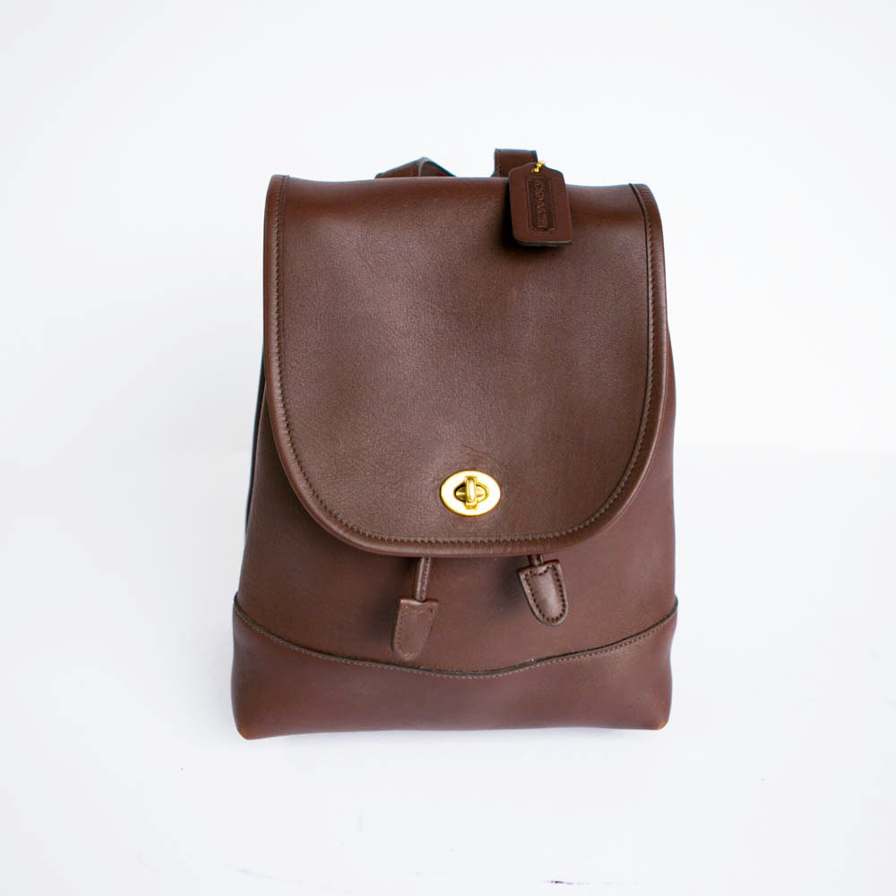 coach backpack drawstring