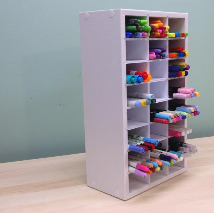 Craft Marker Storage Organizer for crafters large by organizemore