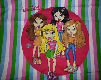 Lil Bratz, panels, fabric, fabric by the panels, by the yard,cotton ...