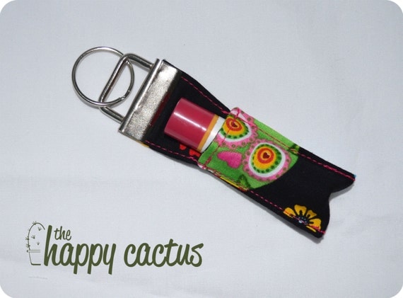 Day of the Dead Sugar Skull Lipgloss Keychain