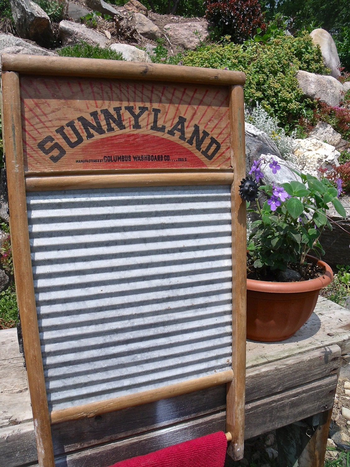 WASHBOARD using a SUNNYLAND Washboard