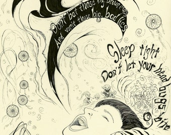 The Lazy Eight Fold Path Giclee Print Original by dated2recreated
