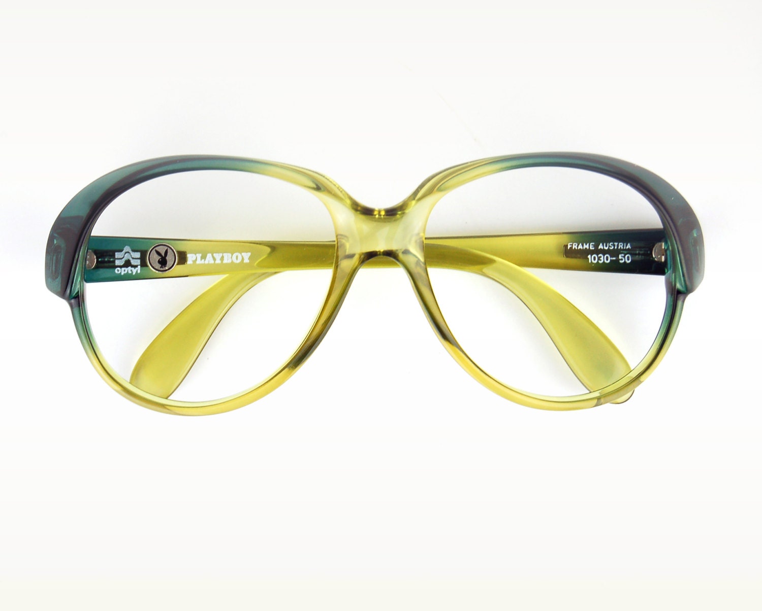 Vintage Ombre Sun/eyeglasses Green Jade Fade to by thenovelty
