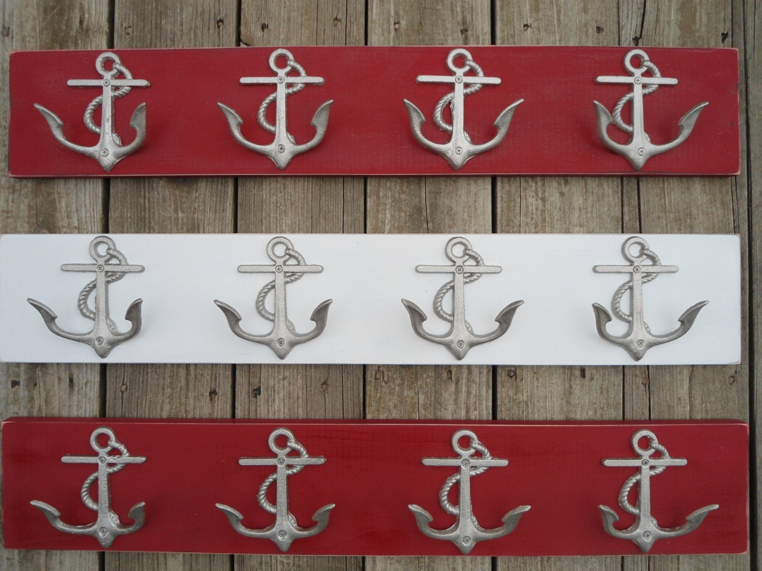nautical beach decor anchor towel rack lake cabin renovation