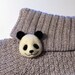 Pattern of artist teddy bear Ayushi 12 or 18 in
