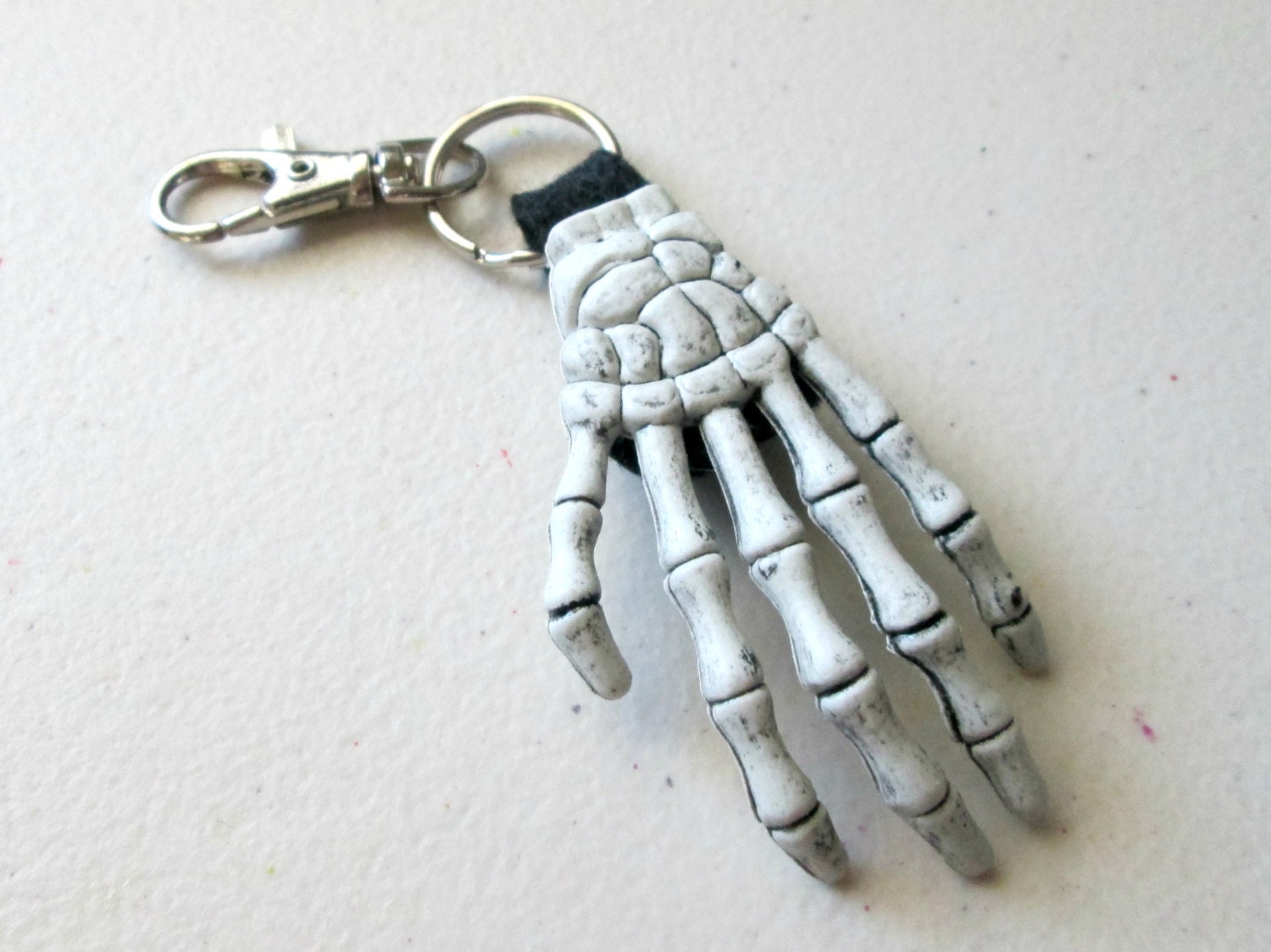 Skeleton Hand Key Chain