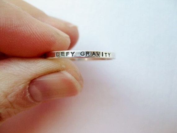2mm Personalized Ring - Mother's Ring, Best Friend Ring, Graduation Ring, Pinkie Ring, Love Ring, Promise Ring, Tiny Ring