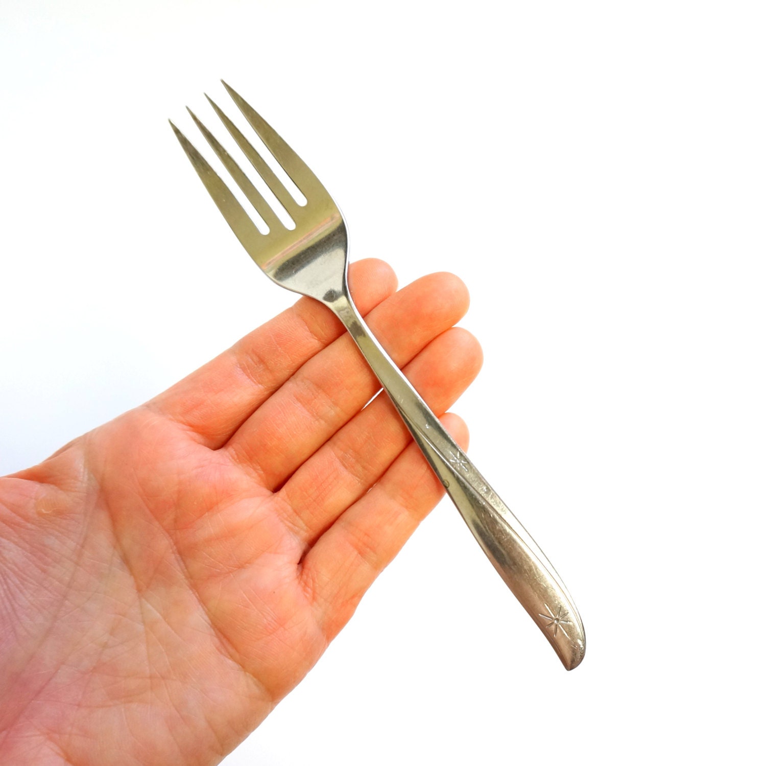 Oneida Twin Star Stainless SALAD Fork 60s / More Available Haute Juice