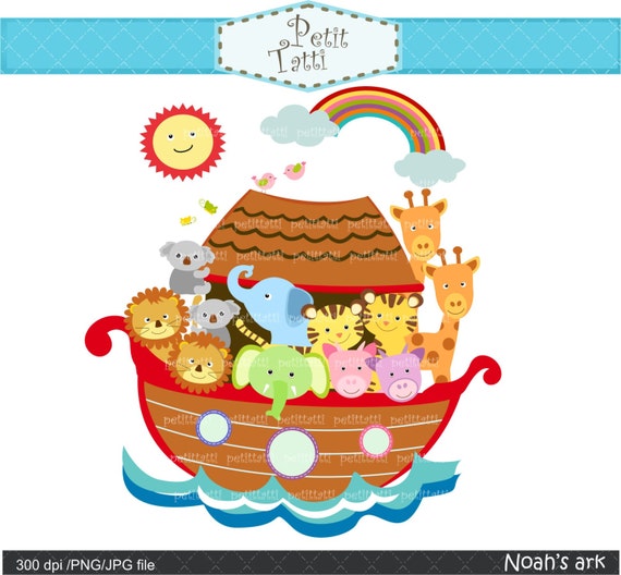 noah's ark animals clipart - photo #11