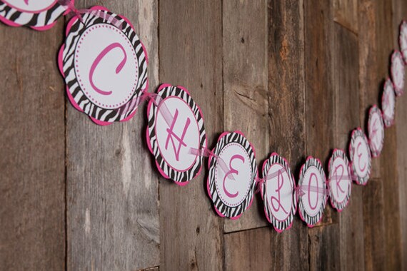 Bachelorette Party Banner In Hot Pink And By Getthepartystarted