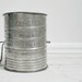 Antique Flour Sifter, Rustic Kitchen, Bromwells Sifter, Red, Shabby Chic Kitchen