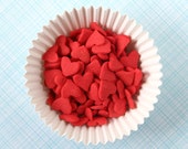 Large Red Heart Confetti Sprinkles for Cupcake Decorating (3 ounces) Il_170x135