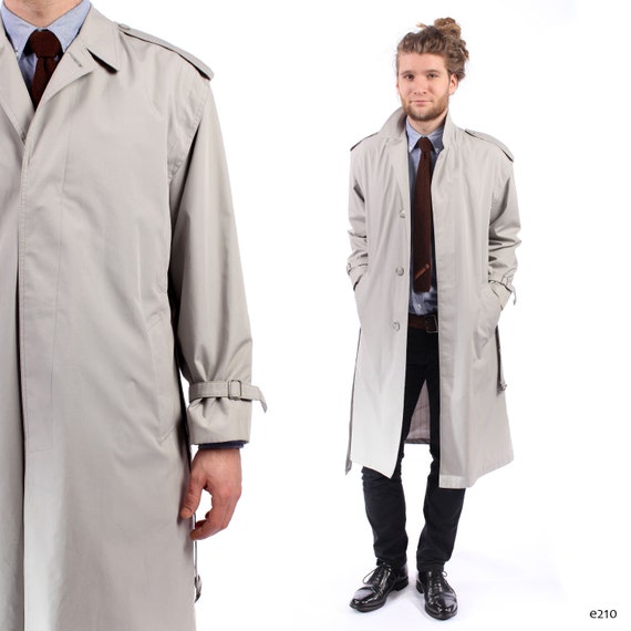 Black Long Trench Coat Male Tradingbasis Trench Coats For Men Uk Tradingbasis