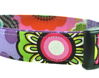 The Vega - Floral Dog Collar