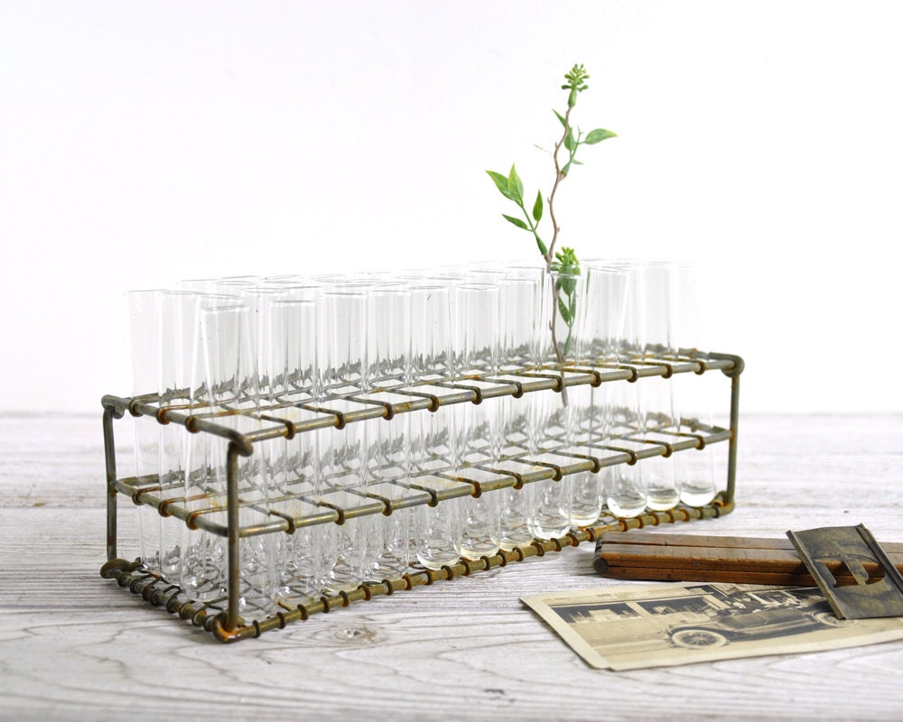 vintage-chemistry-test-tube-rack-with-48-glass-test-tubes