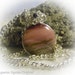 Mookaite Small Simple Wire Wrapped Silver Stone Necklace