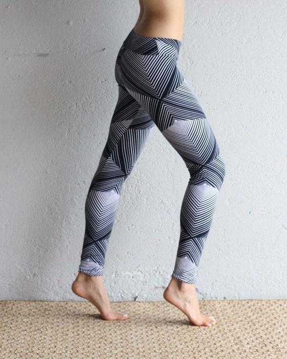 Leggings Organic Cotton Leggings Printed Leggings by eleven44