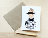 Hey There Good Lookin Greeting Card