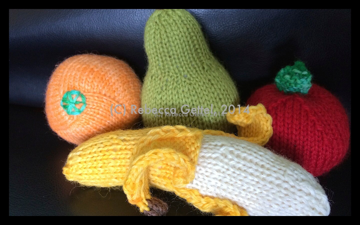 Fruit play food knitting pattern instant download