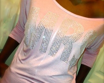 Bride Off Shoulder Shirt. MRS shirt. Bride Off-Shoulder Sweatshirt. Bachelorette Party. Black shirt. White Off Shoulder Shirt.Bride Gift.