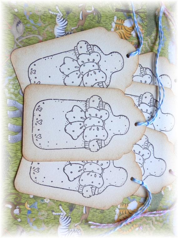 Baby Tags Baby Bottle Baby Shower Gift\/Hang Tags 8 from HeartsCalling
on Etsy Studio