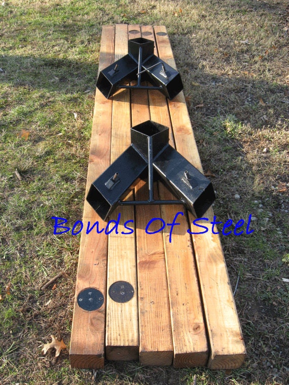 Angled Leg 4X4 Wood Post Angle Brackets Bonds Of by bondsofsteel