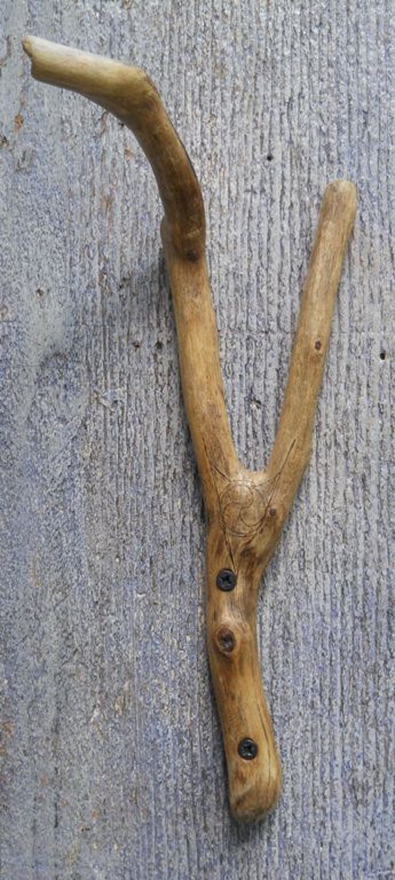OOK Long Driftwood Beach House Wall Hook