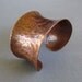 Hammered Copper Cuff Bracelet Artisan Handmade Rustic Earthy Natural Jewelry Bohemian Modern Tribal Jewelry Sale