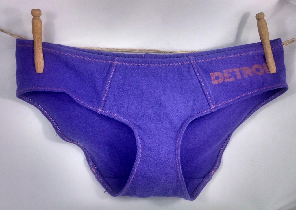 Detroit Yellow BoyCut Underwear Recycled Cotton Women's 14 Ready