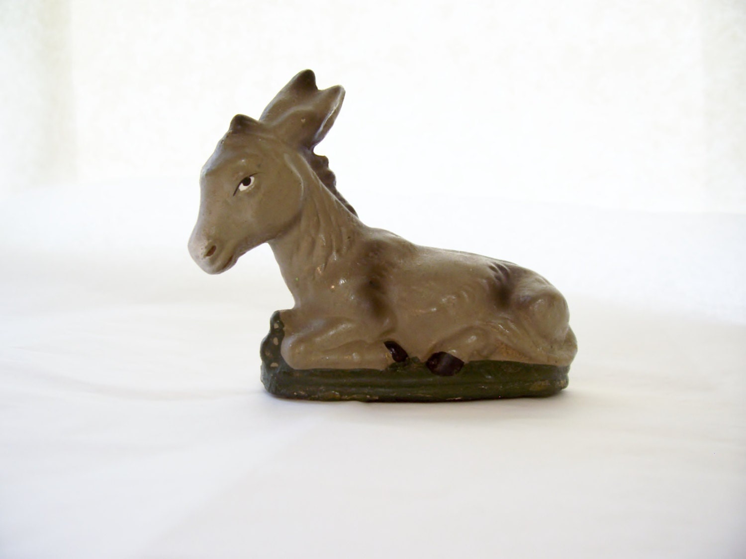 nativity donkey figurine