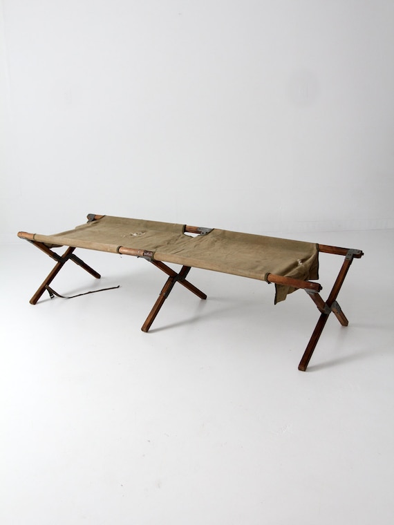 Vintage Army Cot