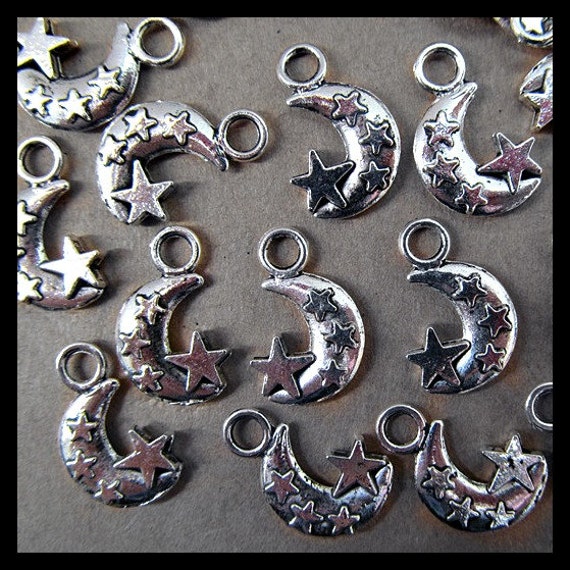 Six pack moon charms